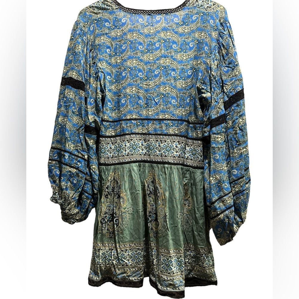 FREE PEOPLE Luna Scarf Print Tunic Size Small - Picture 7 of 8